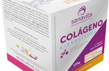 Colágeno Hidrolisado Verisol em sticks é lançamento Sanavita