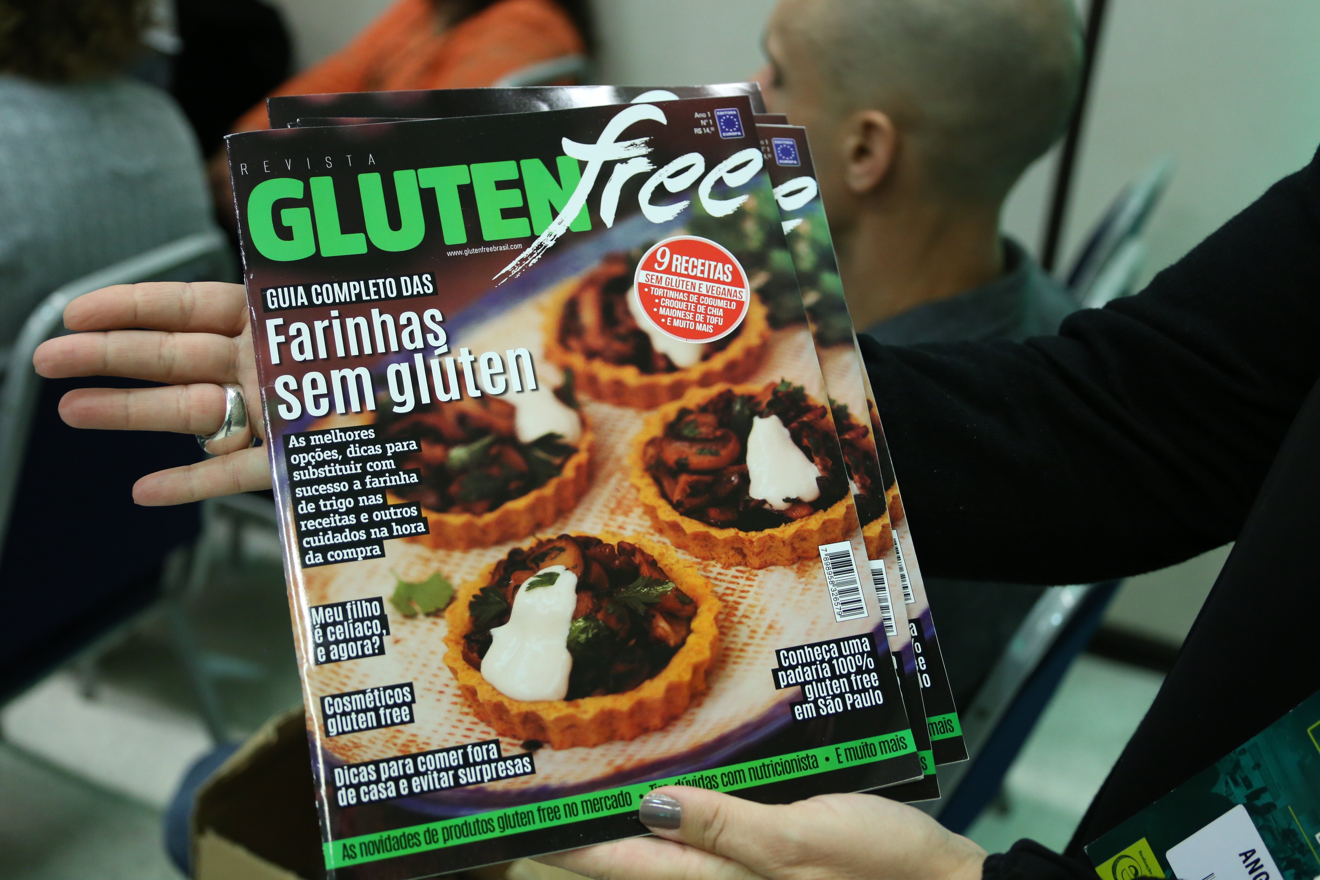 Editora Europa lança Revista Gluten Free em parceria com a E4